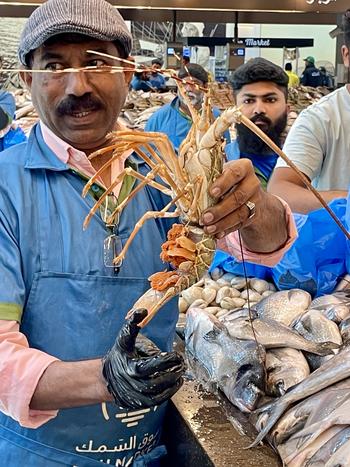 Fischmarkt Abu Dhabi 